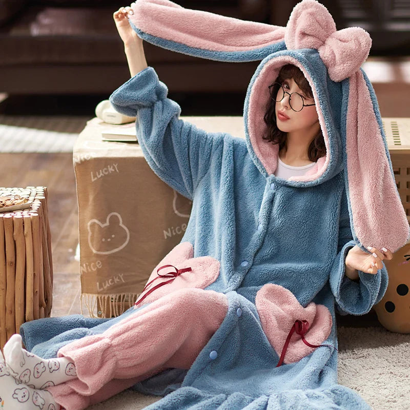 Crescent Moon Hooded Pyjamas