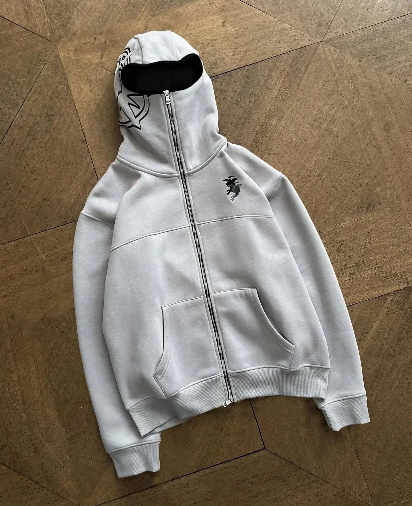 Oversized Ninja Eyes Hoodie