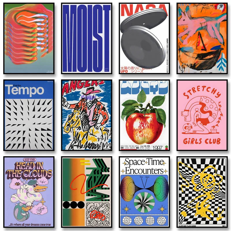 Klassische Vintage-Poster