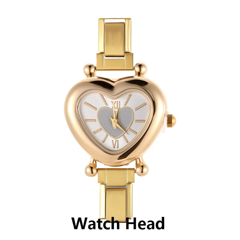 Heart Simple Stainless Steel Watch