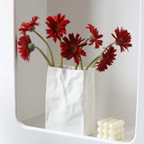 Pleated Paper Bag Unique Vintage Vase