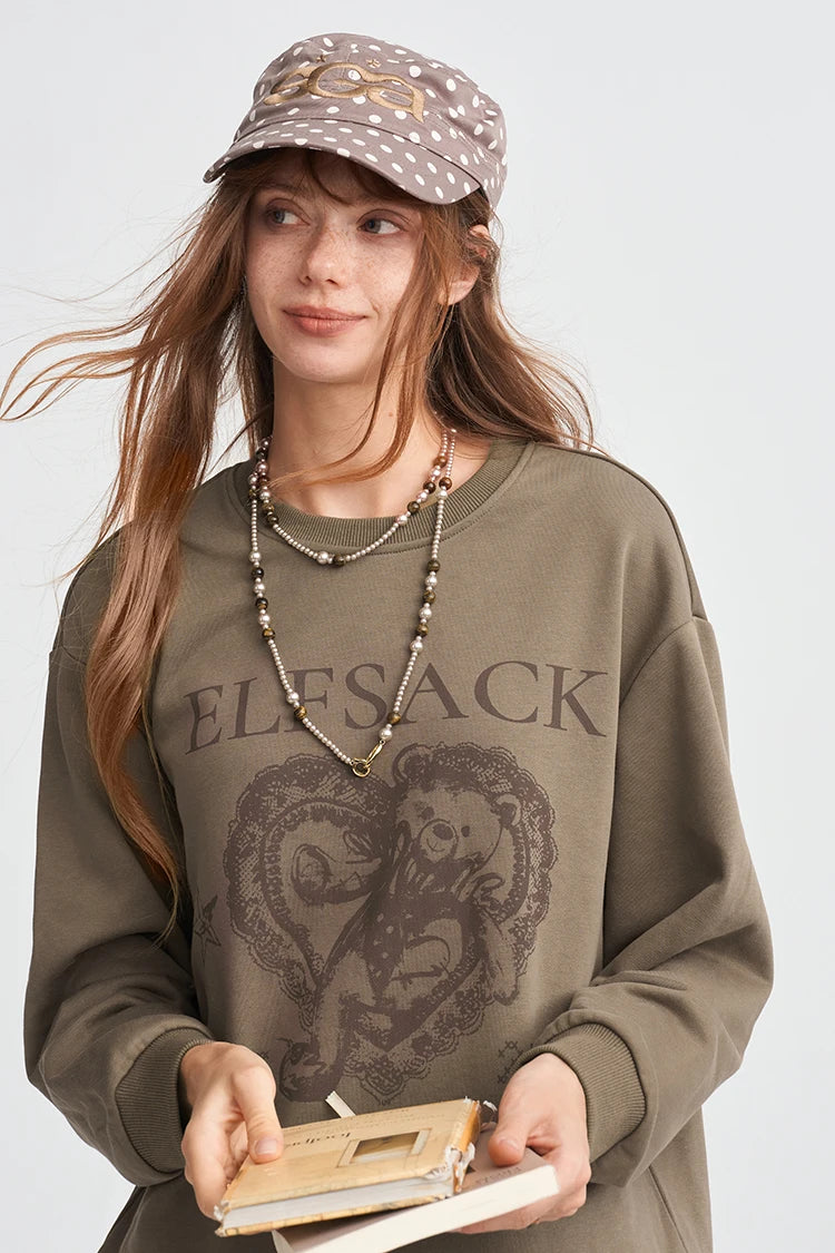 Graphic Cute Autumn Sweatshirts