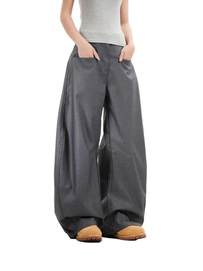 Vintage Black Wide Leg Pants