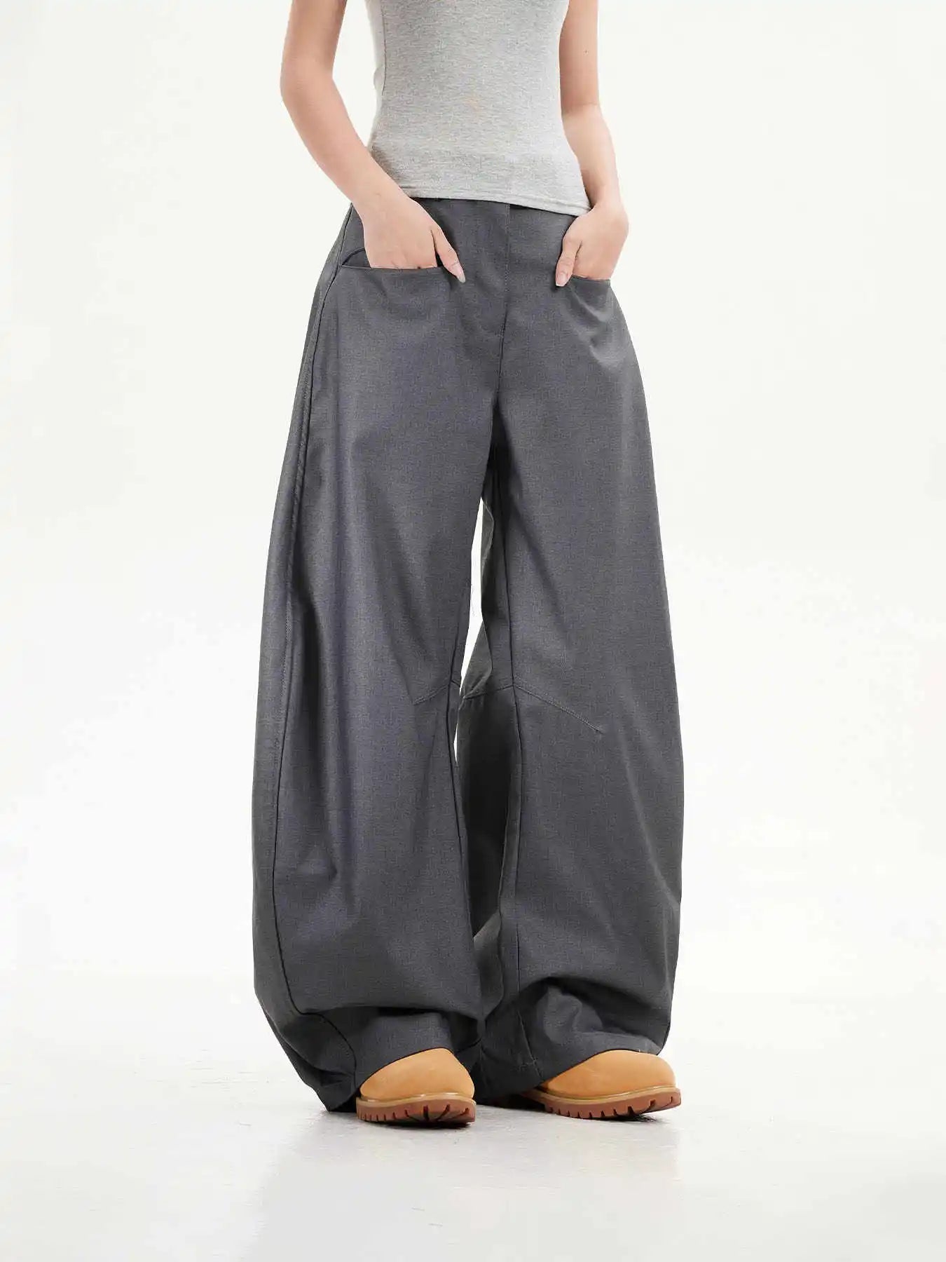 Corporate Girlie Black Wide Leg Pants