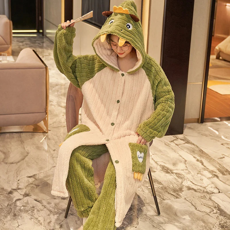 Crescent Moon Hooded Pyjamas
