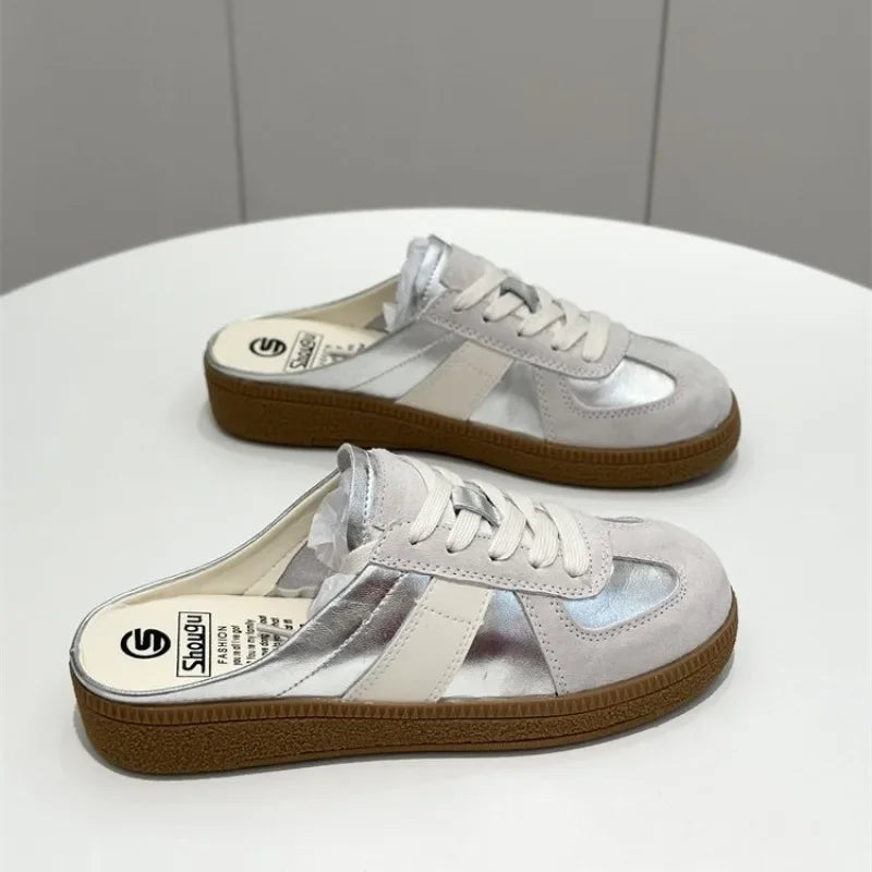 Mocasines de plataforma sin cordones cómodos