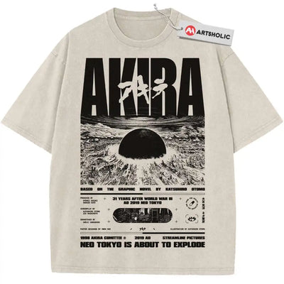 Akira Anime Print T-shirt