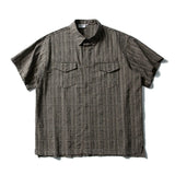 Oversize Plaid Tooling Shirt