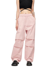 Barbie Core Parachute Cargo Pants