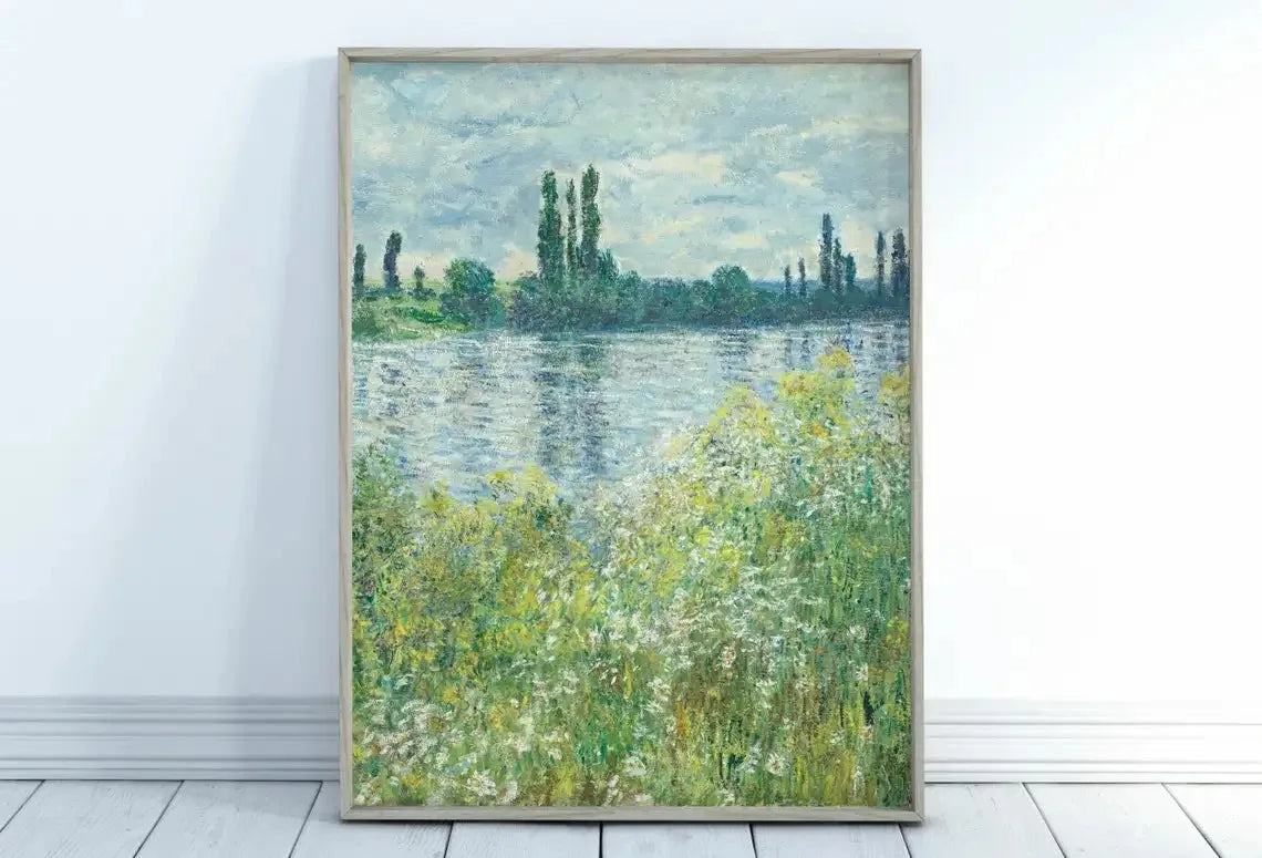 Monet Abstract Landscape Art