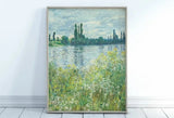 Monet Abstract Landscape Art
