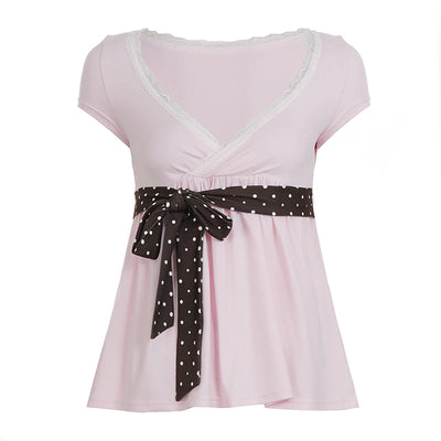 Babydoll Bow Top