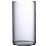 Vintage Minimalist Glass Vase Cylinder Flower
