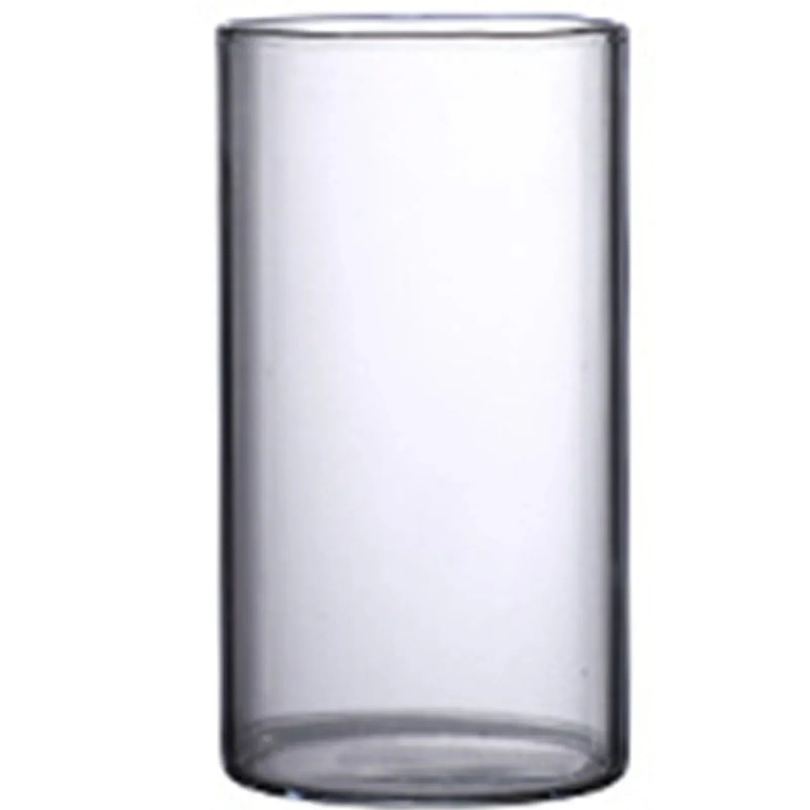 Vintage Minimalist Glass Vase Cylinder Flower