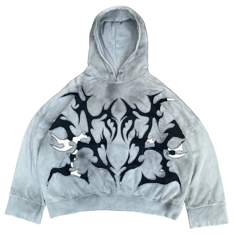 Vintage Gothic Oversized Hoodie