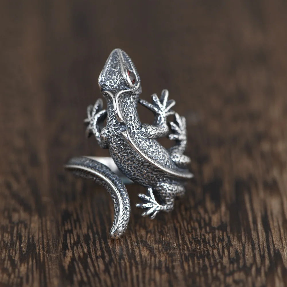 Dragon Wings Gothic Punk Rings