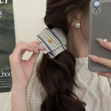 Retro Striped Square Headband