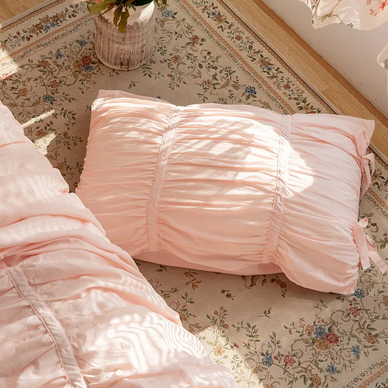 Korean Pleated Pillowcase