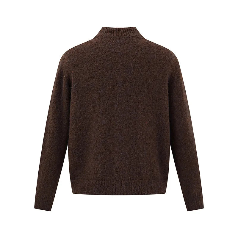 Pullover für Paare im Vintage-Strickstil