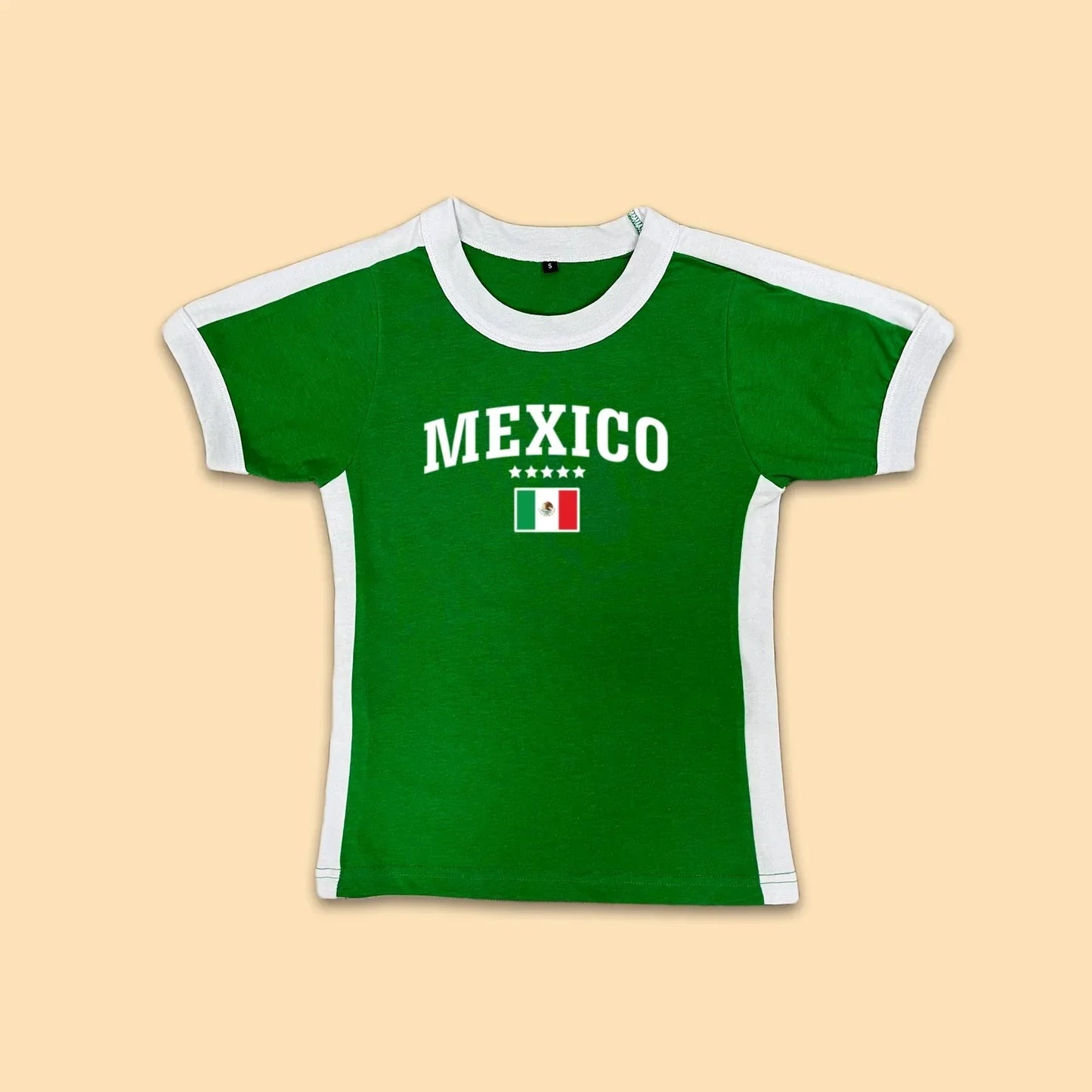 Y2K Mexico Crop Top
