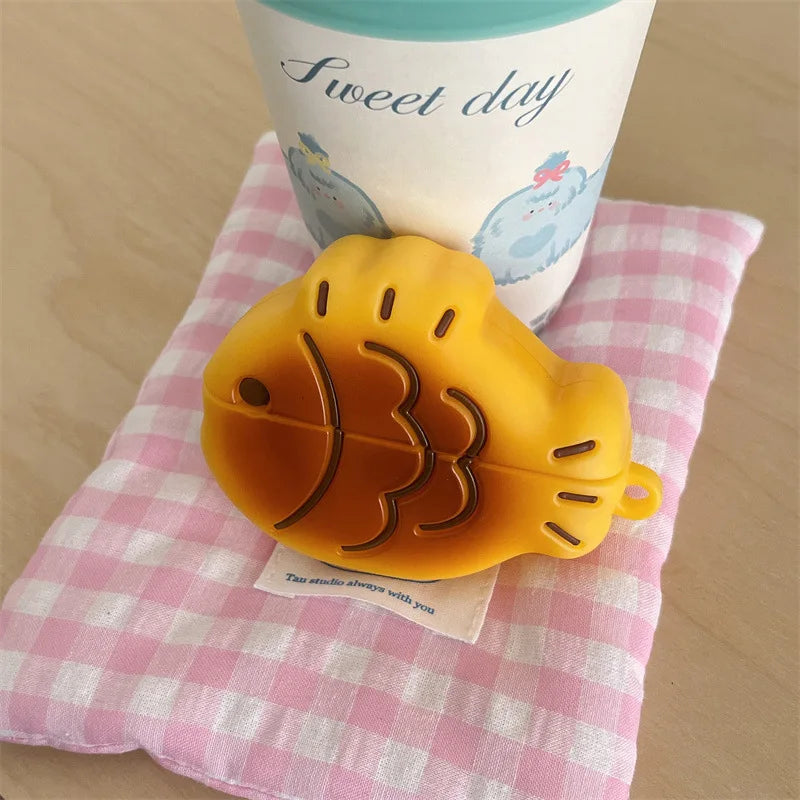 3D Funny Fish Accessories AirPods Cases