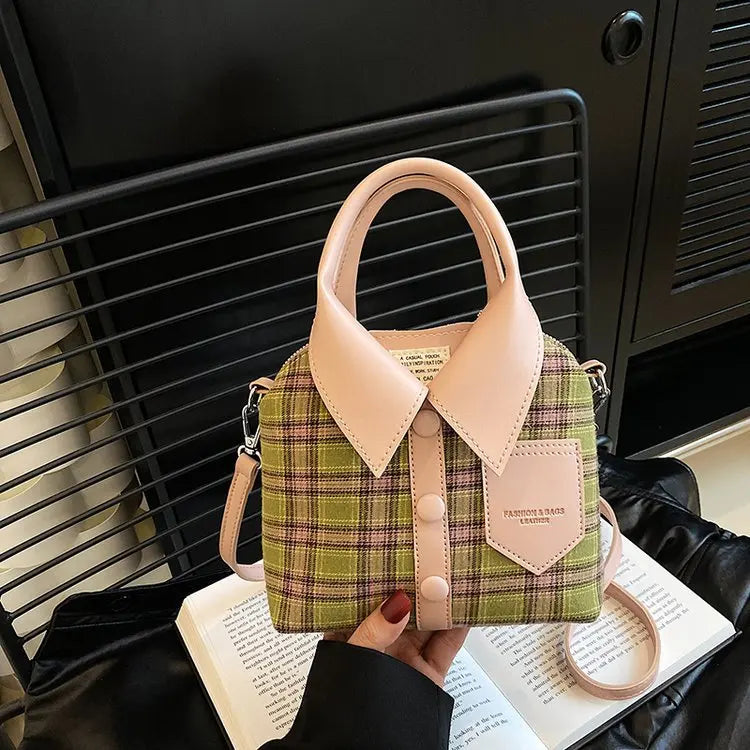 Fake Shirt Style Cross Bags