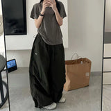 Damen Baggy Oversized Cargohose
