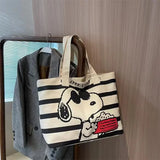 Chill Summer Dog Print Tote Bag