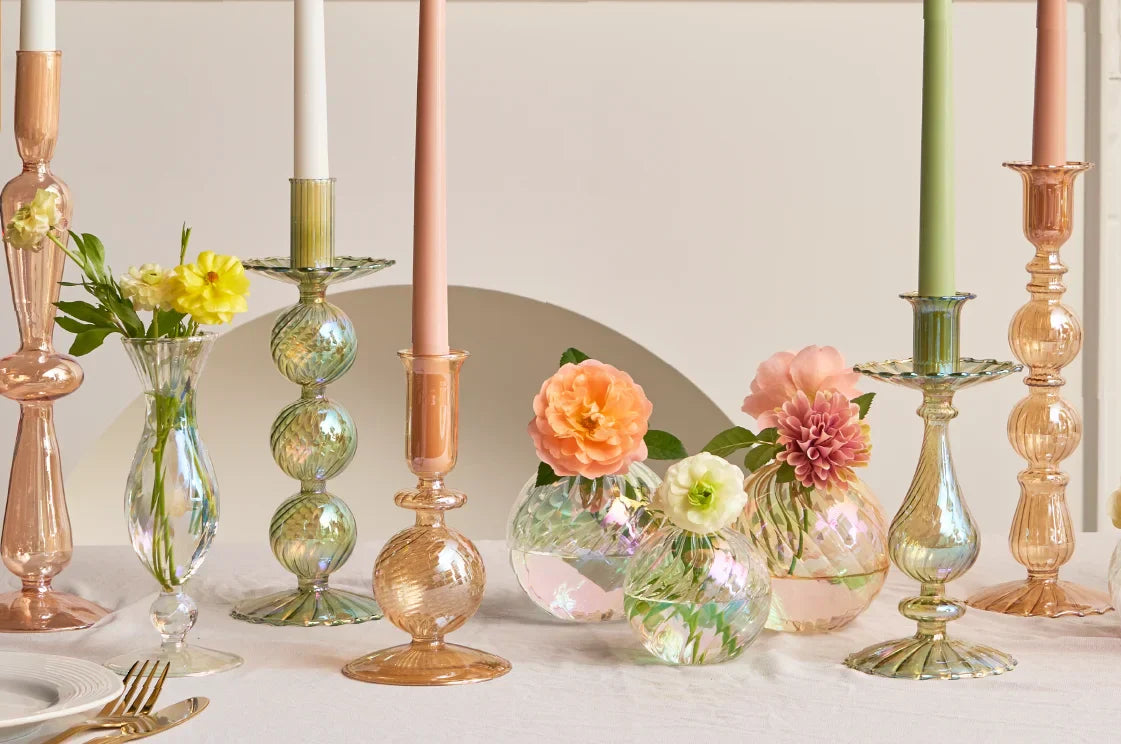 Purple Glass Vases