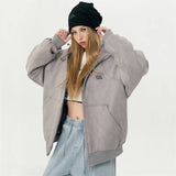 Warm Hooded Winter Sweatshirt