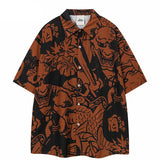 Japanese Graphic Hawaiian Beach Shirt
