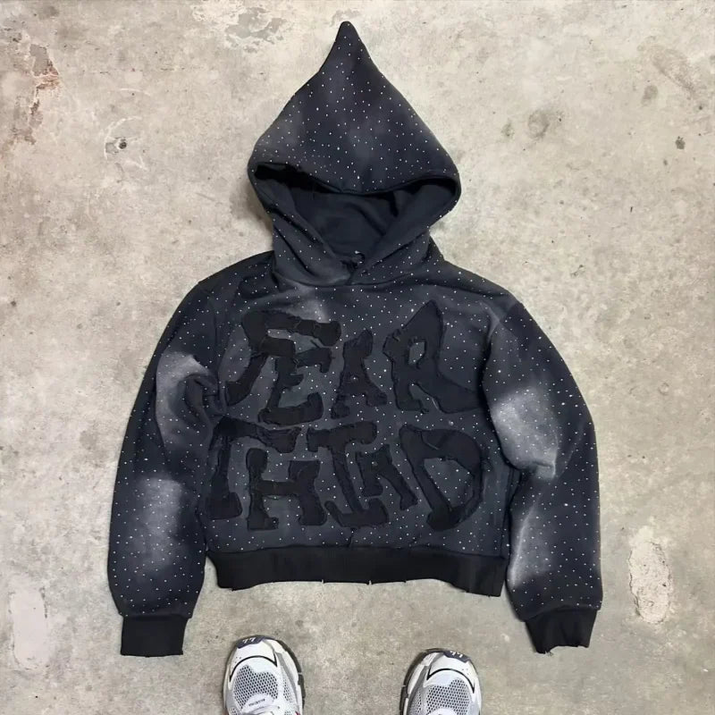 Y2K Flux Tribial Oversized Hoodie