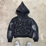 Y2K Flux Tribial Oversized Hoodie