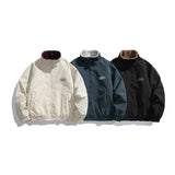 Fleece Bomber Puffer Jacket