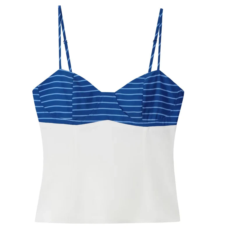 Y2K Women's Coastal Top & Skort Two Piece Set