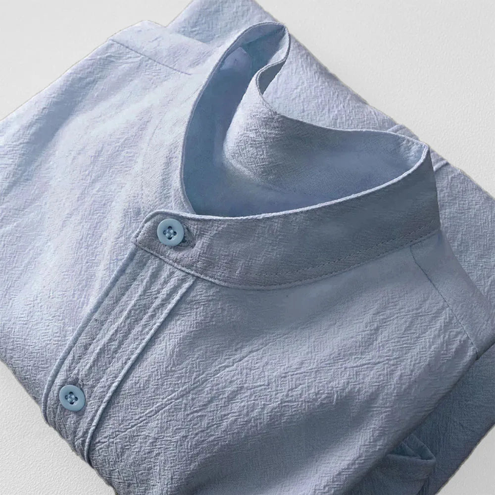 Old Money Cotton Linen T-shirt