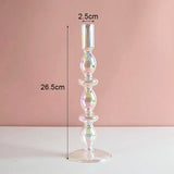 Taper Glass Candlestick Holder