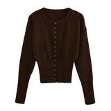 Corporate Girlie Ribbed Cardigan