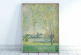 Monet Abstract Landscape Art