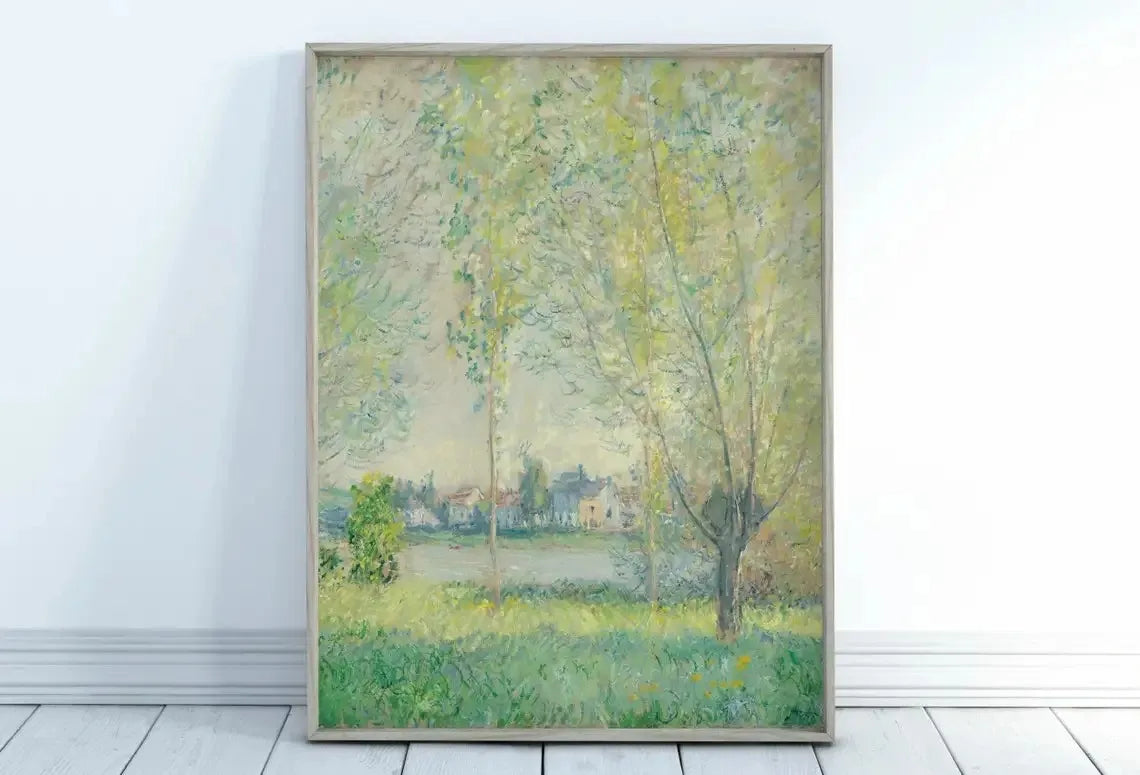 Monet Abstract Landscape Art