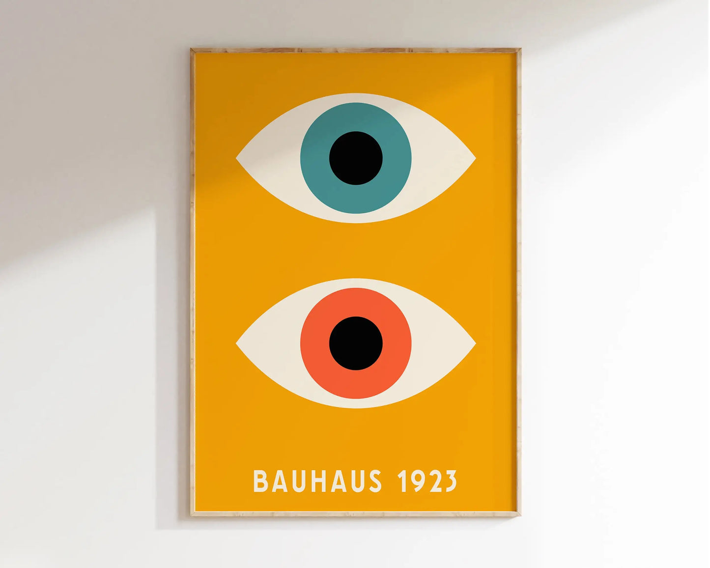 Modernist Geometric Canvas Poster
