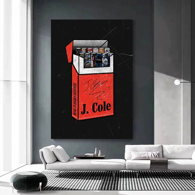 Cigarette Case Singer Star Poster