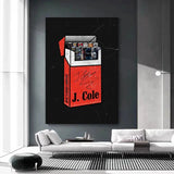 Cigarette Case Singer Star Poster