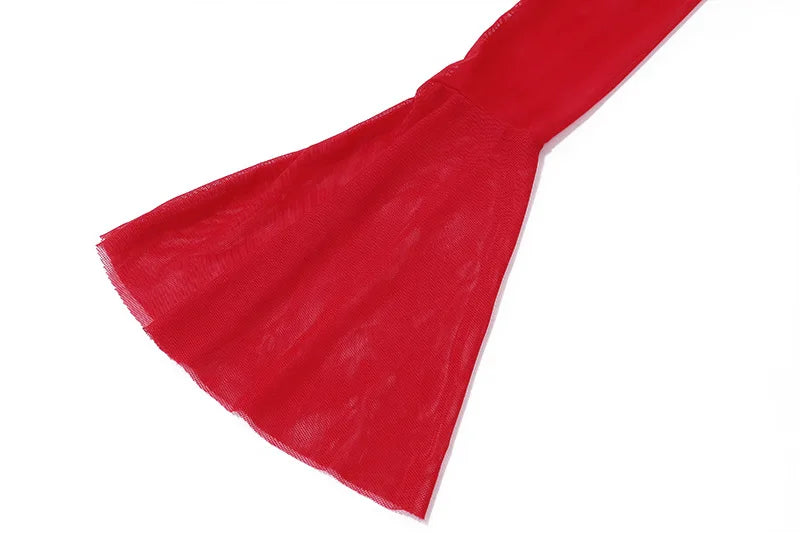 Baddie Rose Asymmetrical Off Shoulder Top