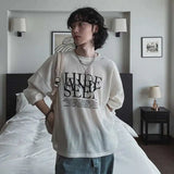 Korean Style Letter Print T-Shirt