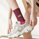 Rose Cute Mid-tube Socks