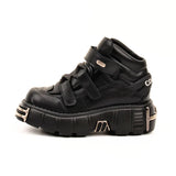 Metall-Plateau-Punk-Gothic-Schuhe