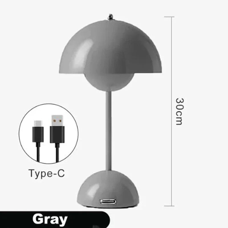 Preppy Mushroom Table Lamp