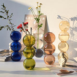 Vintage Nordic Glass Vase