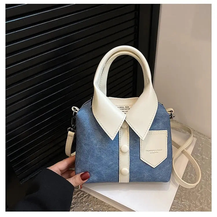 Fake Shirt Style Cross Bags